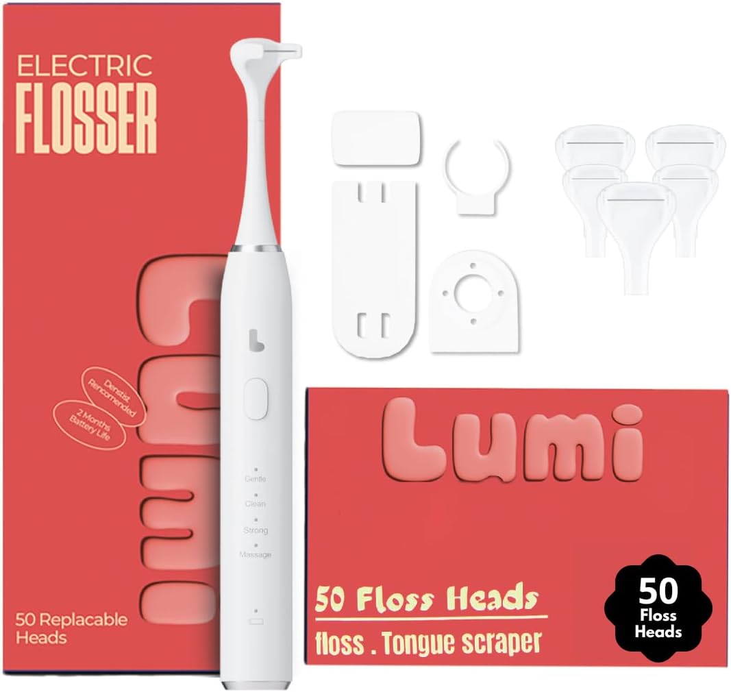Lumi Electric Flosser | 2 in 1 Electric Flosser