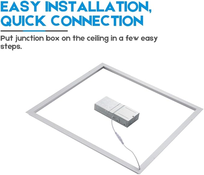 LED Energy Plus 2x2 FT Edge-Lit Frame LED Panel Lights, 5CCT Selectable - Image 4