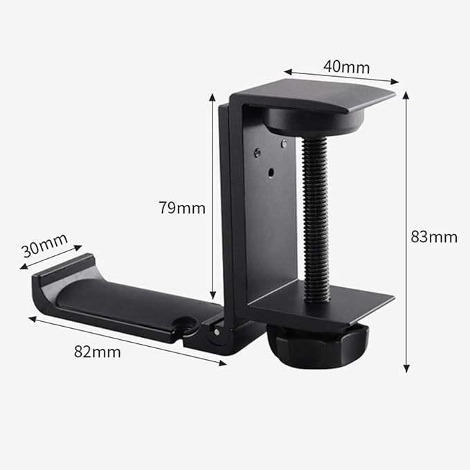 Goldmille Aluminum Headphone Stand Hanger Foldable - Image 8