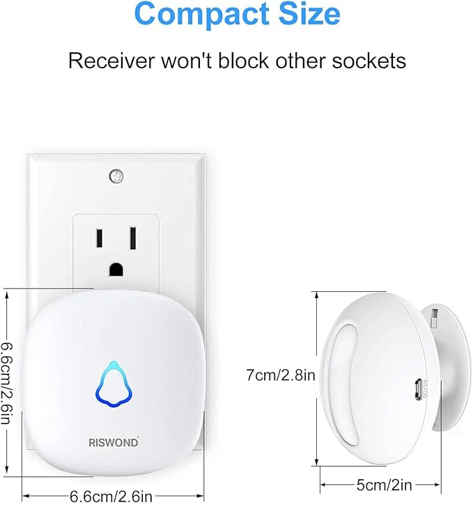 Wireless Motion Sensor Door Chime: Indoor Motion Detector Alarm Business Entry - Image 5