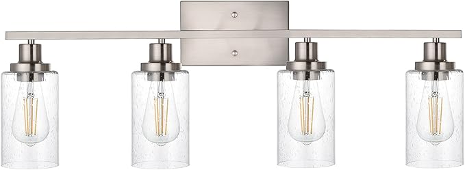 WINSHEN 4-Lights Modern Vanity Light Fixtures by WINSHENLighting