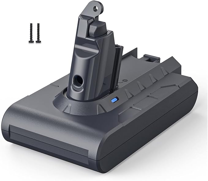 Battery Replacement for Dyson V6, 21.6V 4600mAh Li-ion Battery Compatible by Morpilot