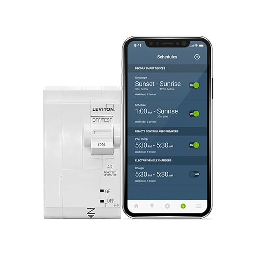 Leviton 2nd Gen Smart Circuit Breaker by Leviton