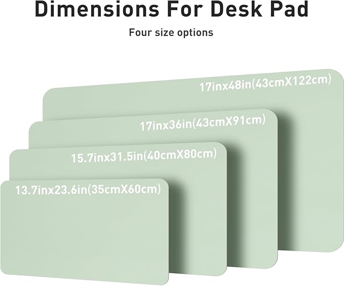 Aothia Large PU Leather Desk Pad Protector – Non-Slip Mouse Pad & Writing Mat - Image 6