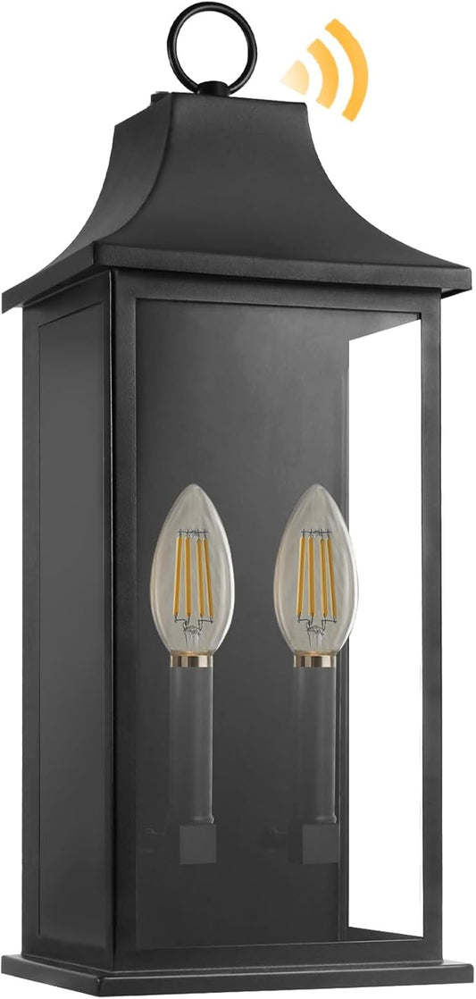 Dusk to Dawn Outdoor Lighting, 20.6’’ Outdoor Wall Sconce, IP65 Waterproof by MARYRAIN