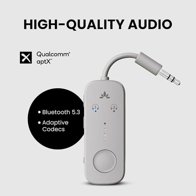 Avantree Relay - Premium Airplane Bluetooth Adapter - Image 3