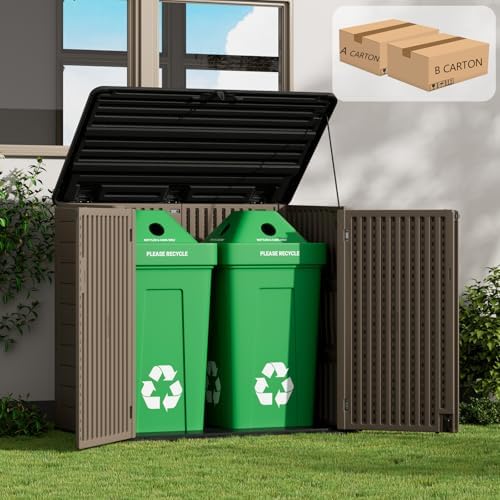 zzm large outdoor storage shed, 48 cu ft, package contents