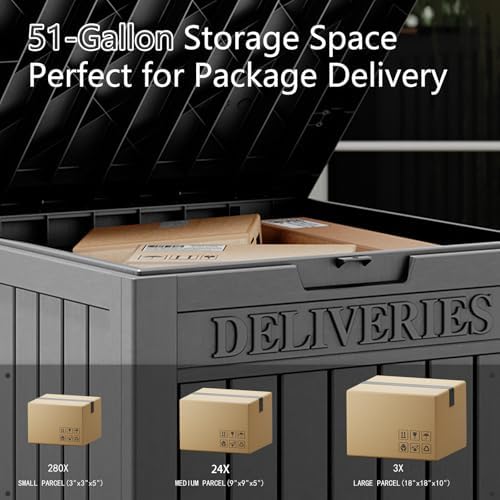 nunu lab package delivery box for outside, 51, package contents