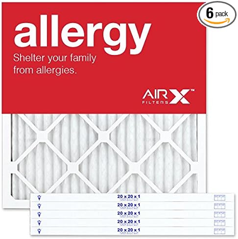 AIRx ALLERGY 20x20x1 MERV 11 Pleated Air Filter by AIRXFILTERSWICKEDCLEANAIR