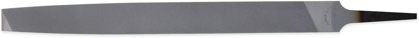 Nicholson 12"" Mill Single Cut Bastard File - Carded - 21842NN", multi