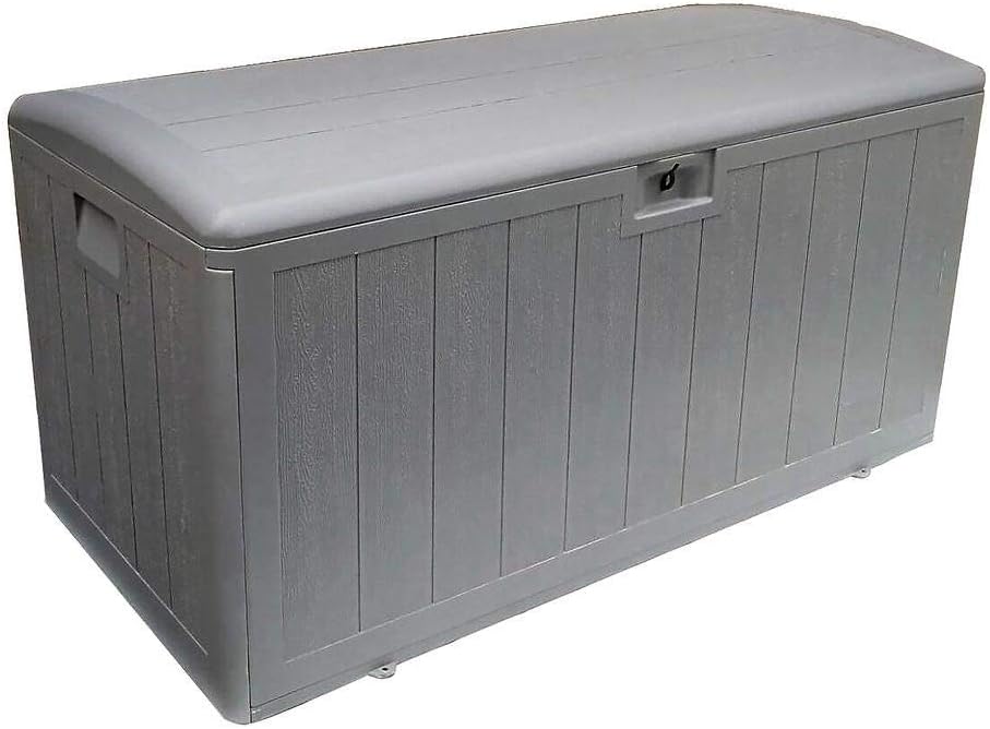 plastic development group outdoor deck box, soft close, main product view