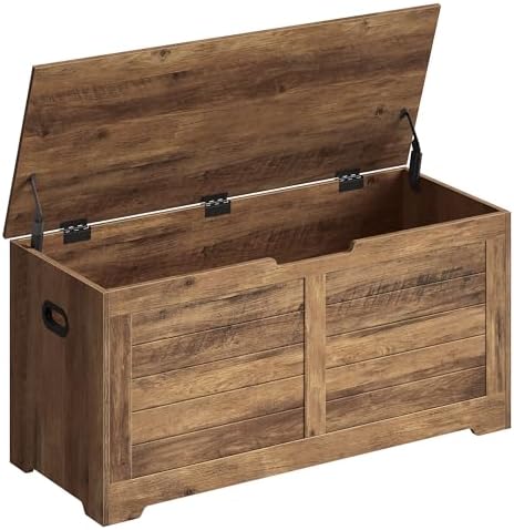 vasagle storage chest, 39.4 inches width bench with, main product view