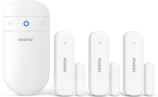 SECRUI Door Chime with Adjustable Volume –Wireless Entry Alert with 52 Chimes – by SECRUI