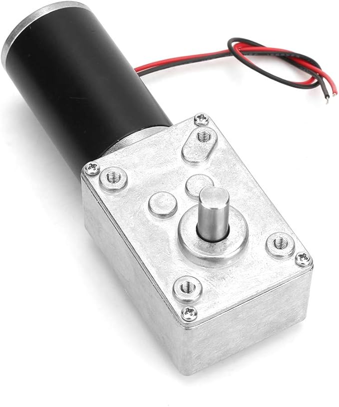 Reversible Gear Motor, DC 24V 8mm Shaft Gear Motor High Torsion Metal - Image 9