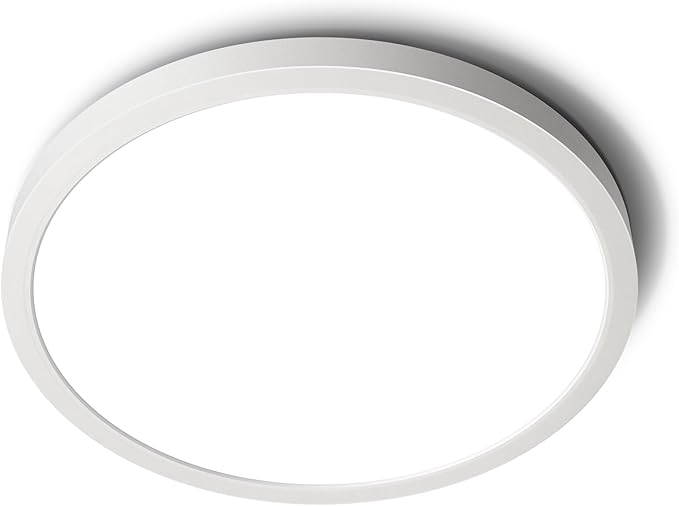 SunRider LED Flush Mount Ceiling Light Fixture, 6000K Cool White, 12 Inch 24W - Image 8