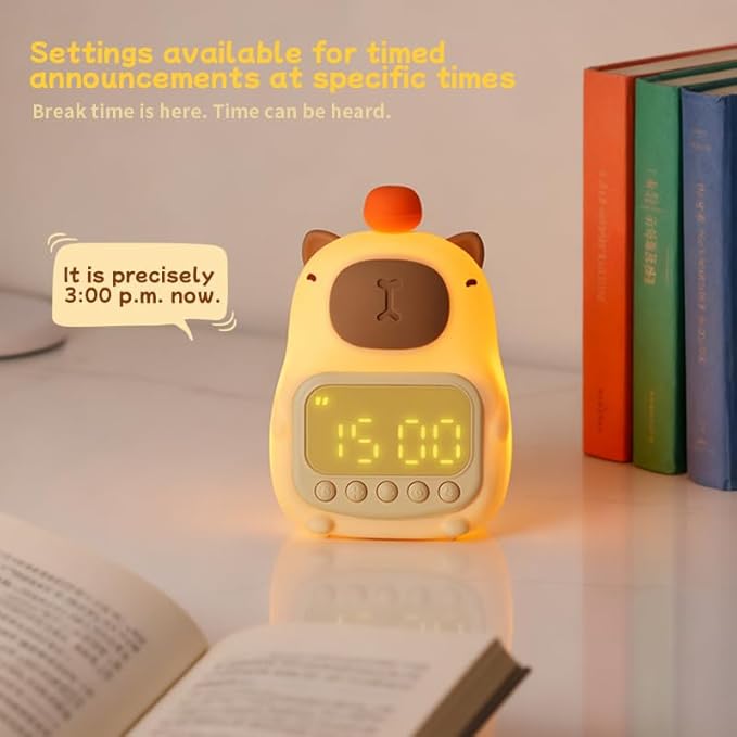 DNBFLLK Capybara Alarm Clock - Image 8