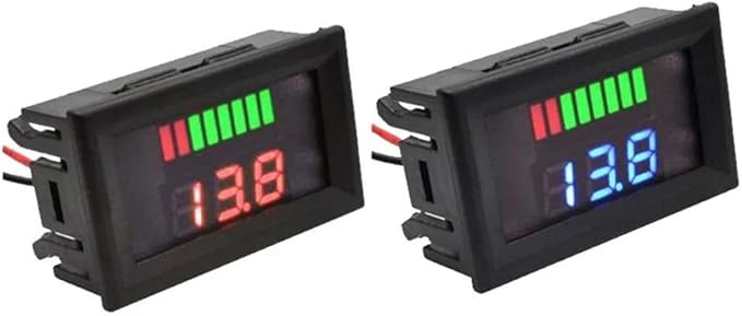 Battery Charge Level Indicator Universal Car Battery Capacity Meter Tester - Image 4
