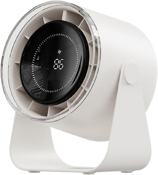 DURBESTER Small Desk Fan, 28dB Ultra-Quiet Desktop Air Circulator by Unknown