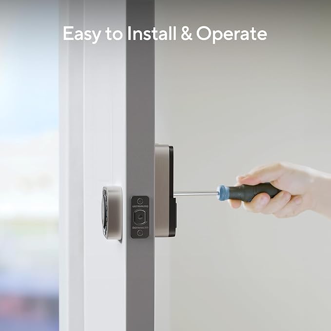ULTRALOQ 2025 Upgrade Bolt Fingerprint Matter Smart Lock, Fingerprint Keyless - Image 8