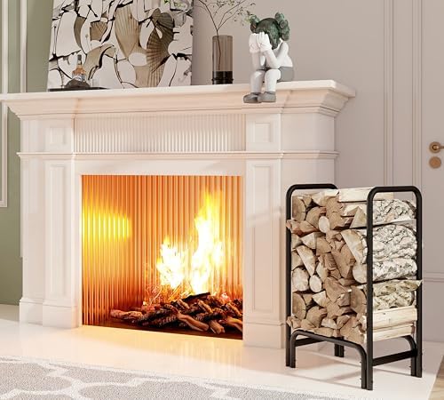 kingson firewood rack log holder for indoor outdoor, package contents