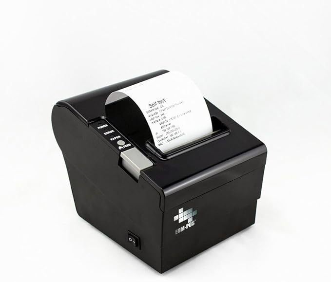 EOM-POS Heavy Duty Cash Register Drawer + Thermal Receipt Printer + Barcode - Image 4