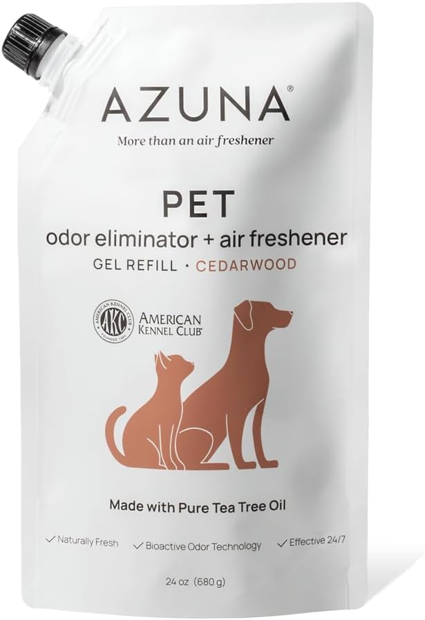 Azuna Pet Odor Eliminator for Strong Odor Gel | Plant Powered Australian Tea by Azuna