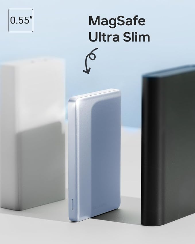 10, 000mAh for MagSafe Power Bank Ultra Slim, Magnetic Wireless Charger - Image 3