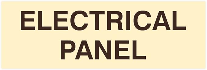 All Quality Basic Electrical Panel Sign by All+Quality