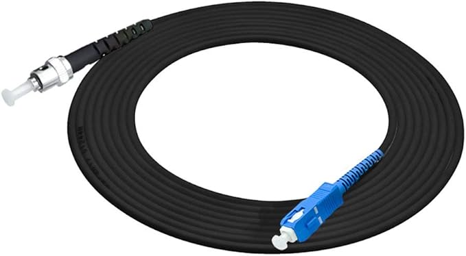Jeirdus 600M SC to ST Outdoor Armored Simplex 9/125 SM Fiber Optic Cable Jumper - Image 4