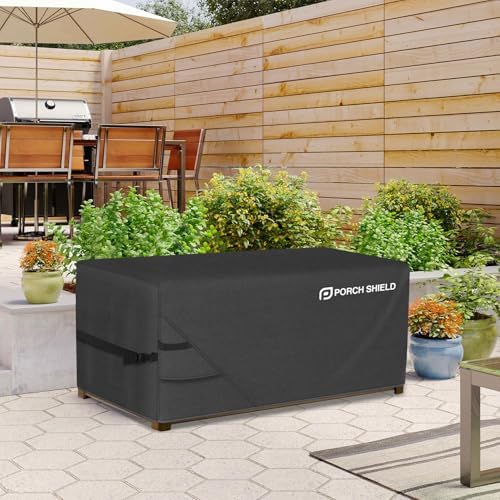 porch shield patio deck box storage cover 61 on a desk or shelf