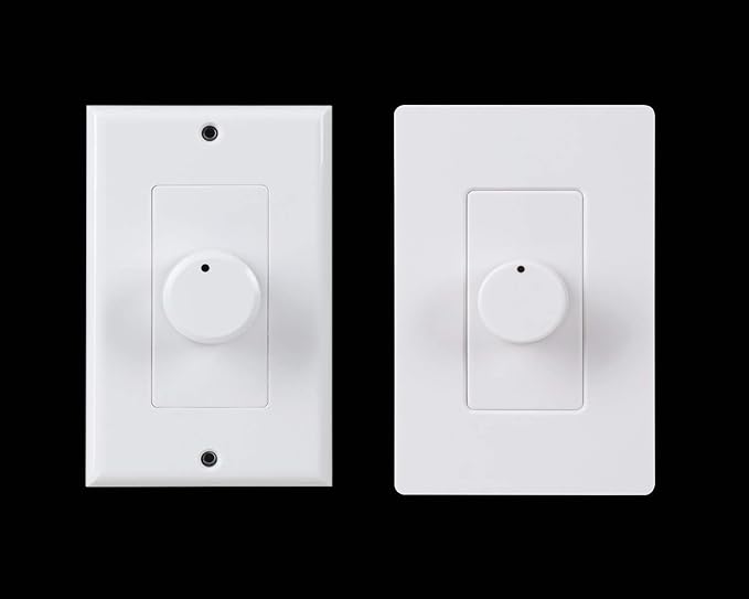 OSD Audio 300W Sleek, Minimalist Design in Wall Volume Control, Rotary Knob - Image 2