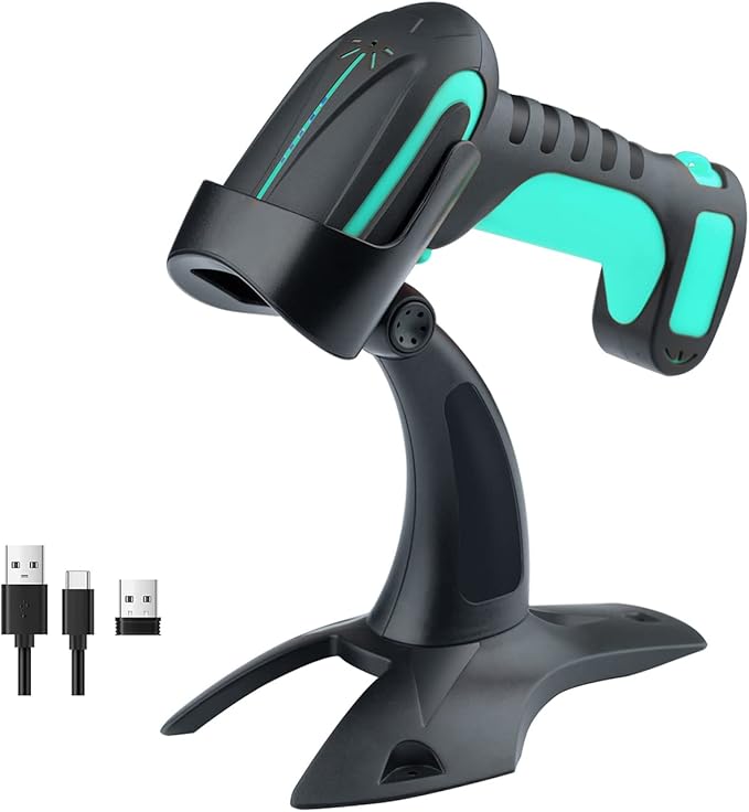Tera 1D 2D QR Barcode Scanner Wireless by Tera