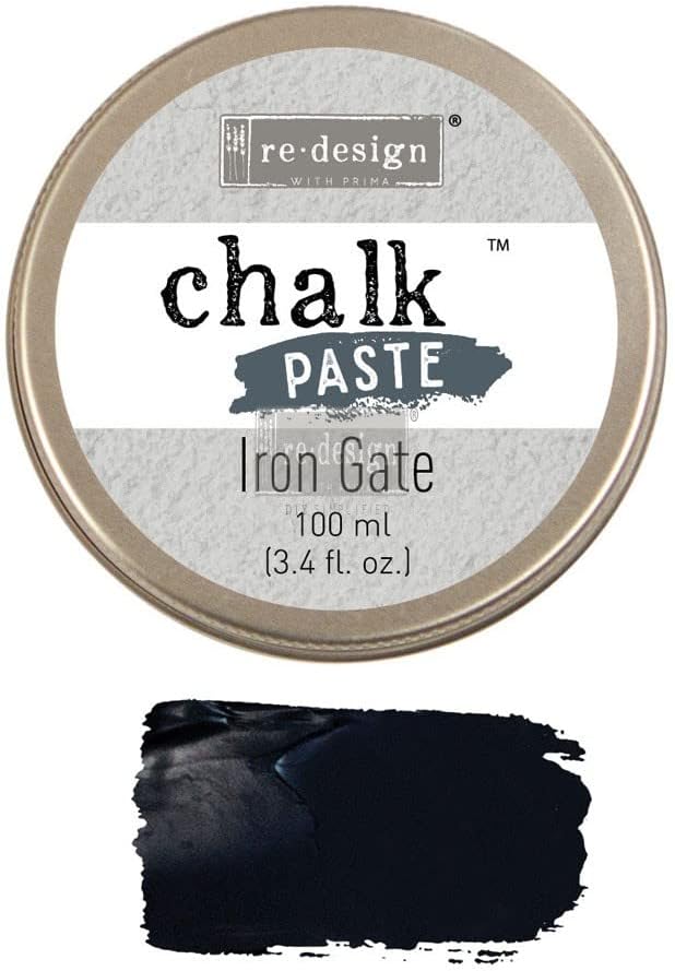 Prima Marketing Inc. REDESIGN CHALK PASTE, Iron Gate