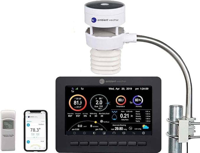 Ambient Weather WS-5050 Ultrasonic Smart Weather Station by AmbientWeather