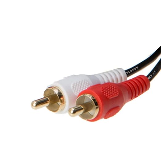 WireZee 2RCA to 2RCA Stereo Audio 10FT Cable - Image 2