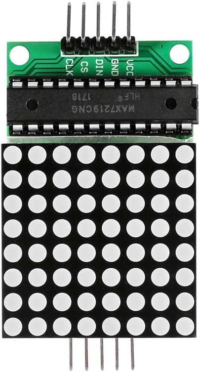 ACEIRMC 4pcs MAX7219 Dot Matrix Display Module Single-Chip Control LED Module - Image 3