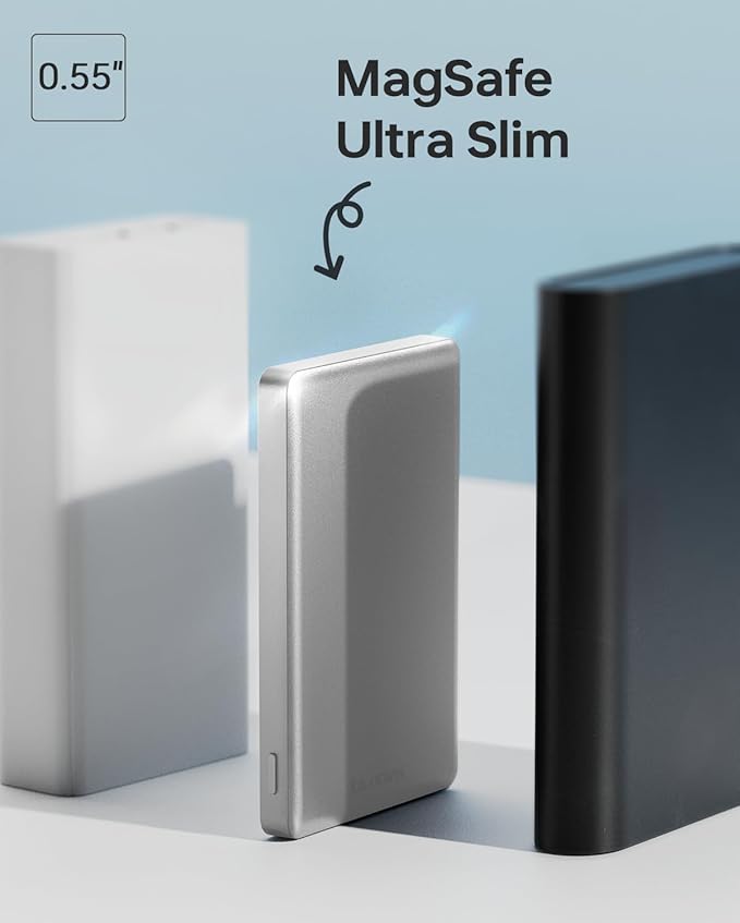 10, 000mAh for MagSafe Power Bank Ultra Slim, Magnetic Wireless Charger - Image 3