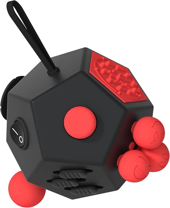 Fidget Dodecagon –12-Side Fidget Toys Cube Relieves Stress and Anxiety Anti by DoDoMagxanadu