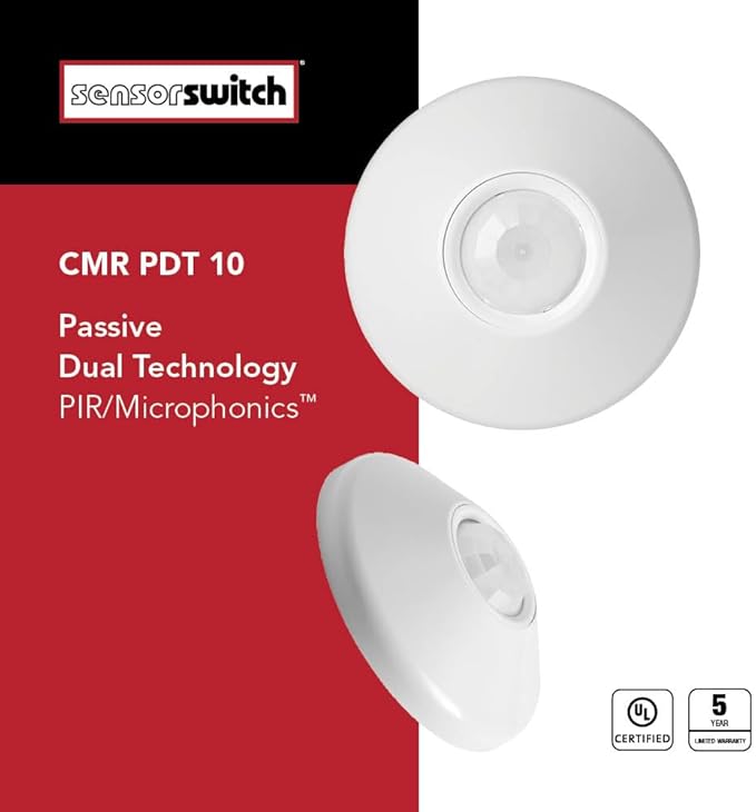 SensorSwitch Ceiling Motion Sensor, PDT Passive Dual Technology Passive - Image 4