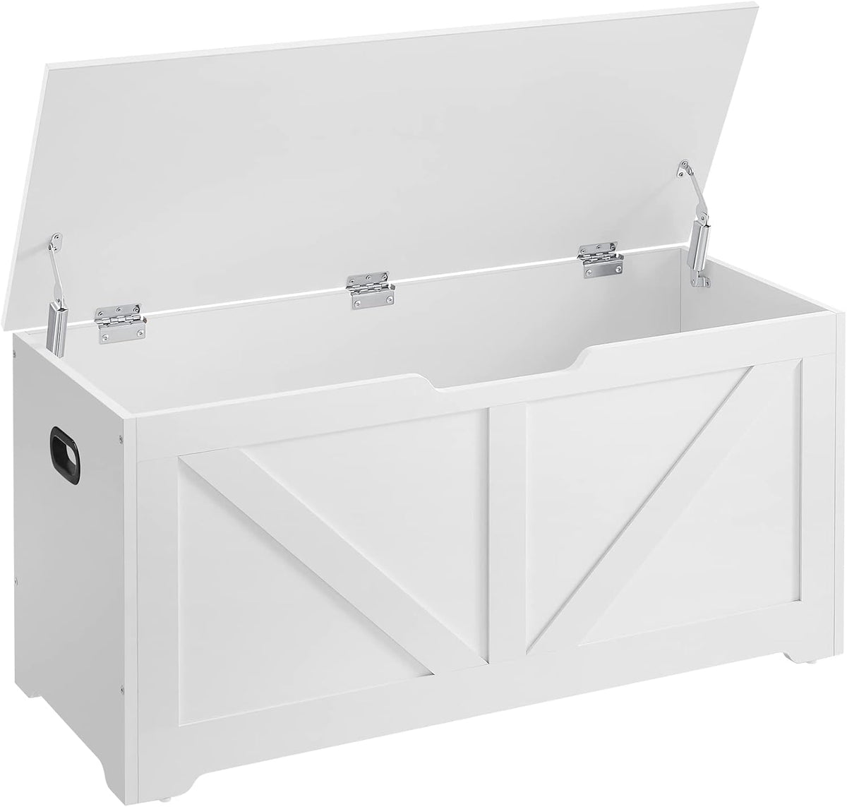vasagle storage chest with 2 safety hinges, 15.7, main product view