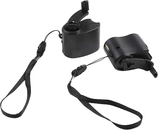2PCS USB Hand Crank Charger Generator Manual Dynamo Power Supply by Unknown