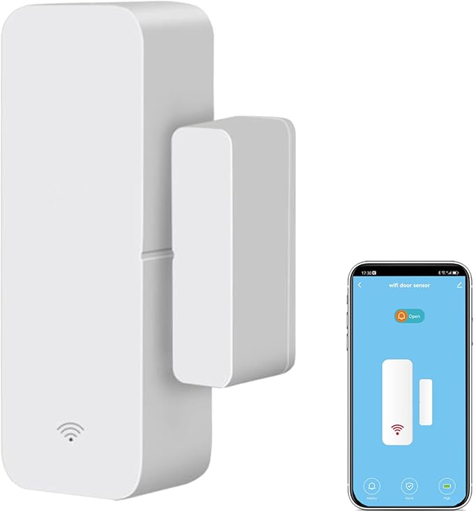 WiFi Door Sensor Window Detector: Smart Window Contact Sensor, Wireless by SENCKIT