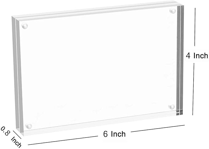 Meetu Acrylic Picture Frame 4x6 - Image 5