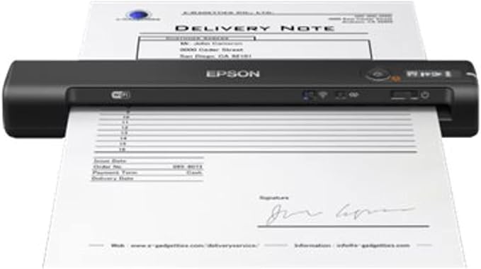 Epson Workforce ES-60W Wireless Portable Sheet-fed Document Scanner - Image 8