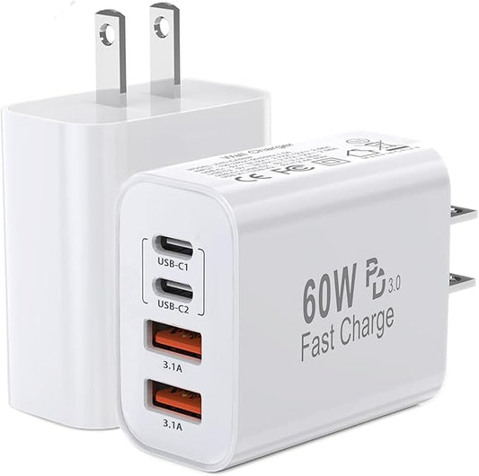 60W USB C Charger Block, iPad Pro/Air/Mini by Unknown