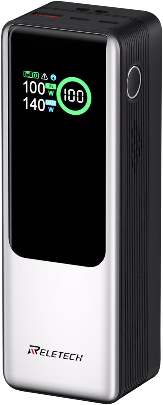 Reletech 140W Portable Fast Charger 25000mAh by Reletech