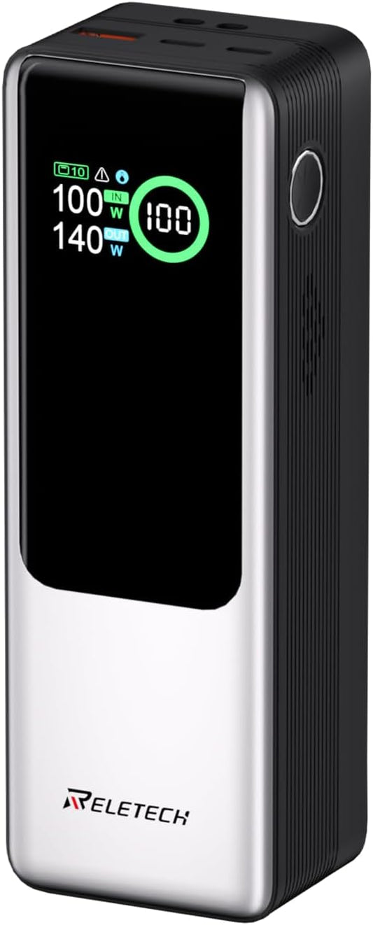 Reletech 140W Portable Fast Charger 25000mAh by Reletech