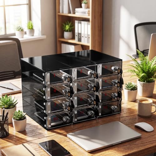 layhit 12 slots cell phone locker box for, main product view