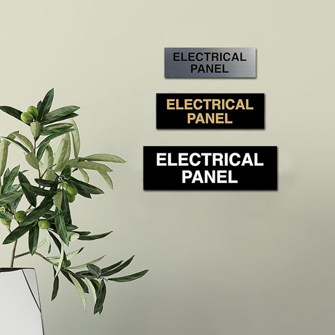 All Quality Basic Electrical Panel Sign - Image 4