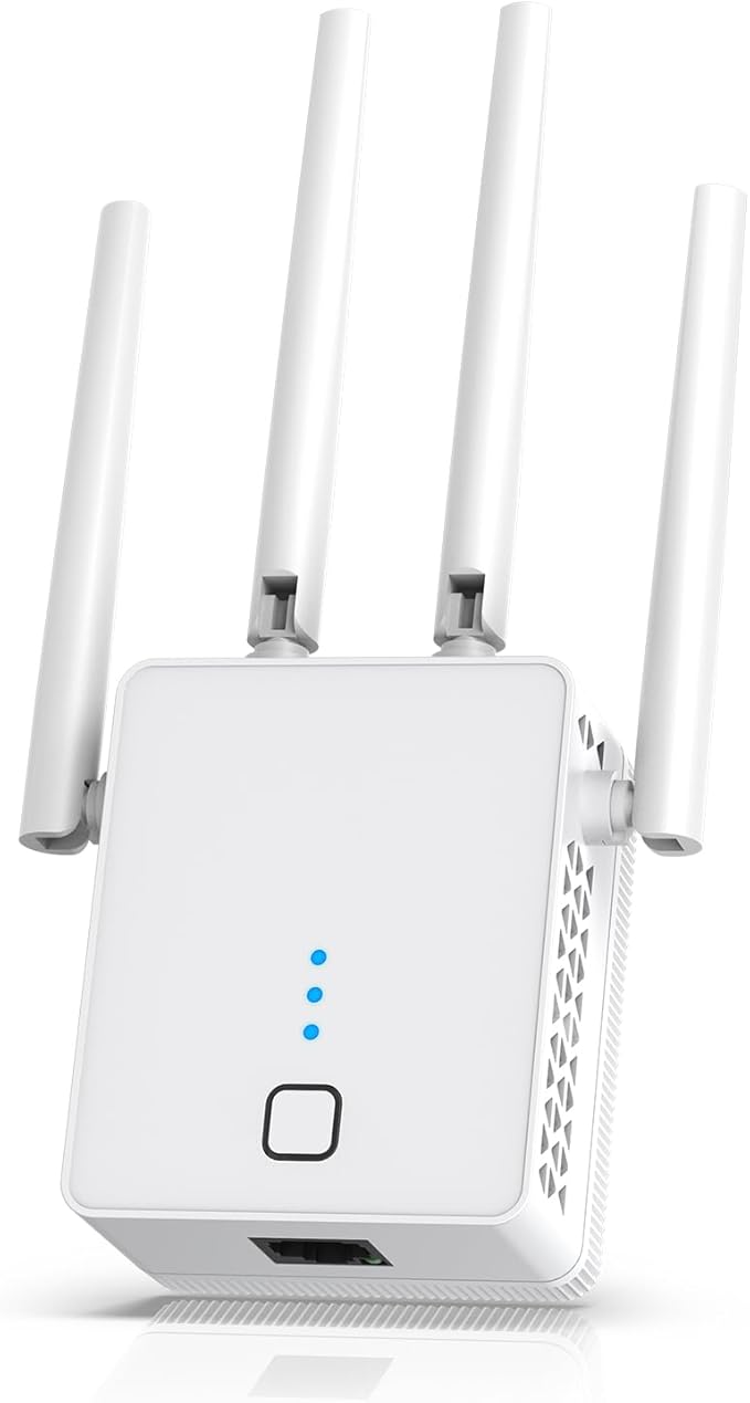 WiFi Extender, 2024 Fastest WiFi Booster 1200Mbps Dual Band WiFi Extenders by nonser